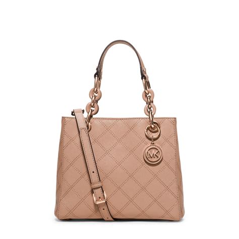 michael kors cynthia small leather satchel|MICHAEL Michael Kors Cynthia Small North South Satchel .